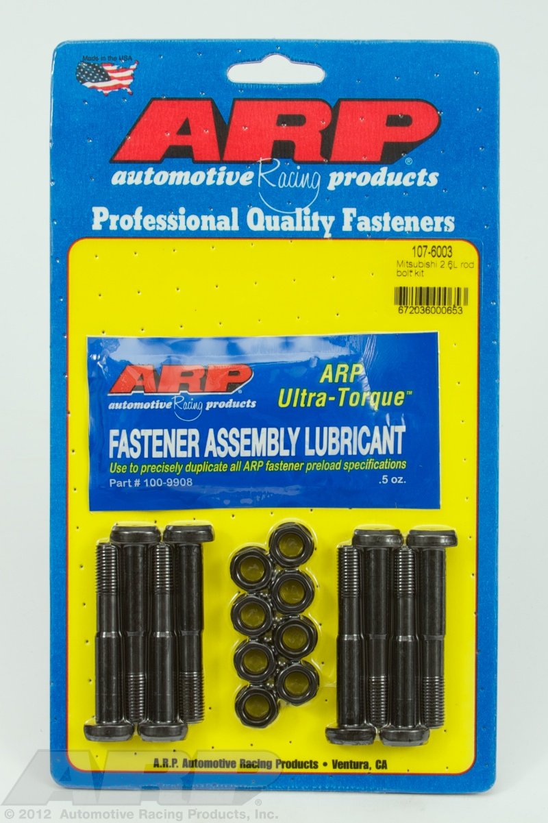 Tornillos de biela Arp 1076003 Mitsubishi 2.6 de alta resistencia 2