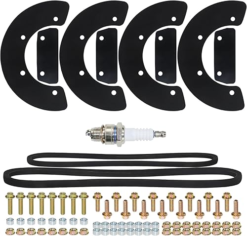 Paletas de goma HS35 con correa en V 22431-727-013 23161-952-771 sustituye a 1003375, 1003391, 72521-730-003, 72552-730-003 para Honda HS355 Un