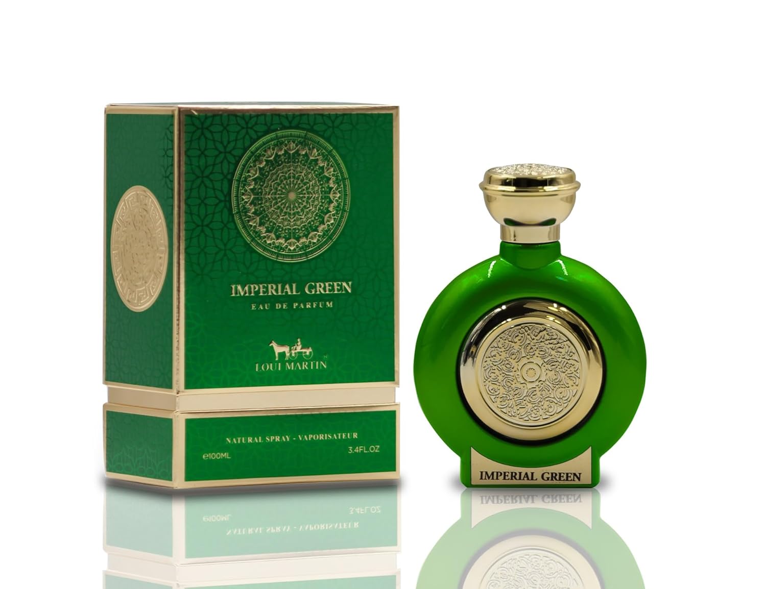 LOUI MARTIN Imperial Green Eau De Parfum 100ml Unisex Fragrance - Image 2