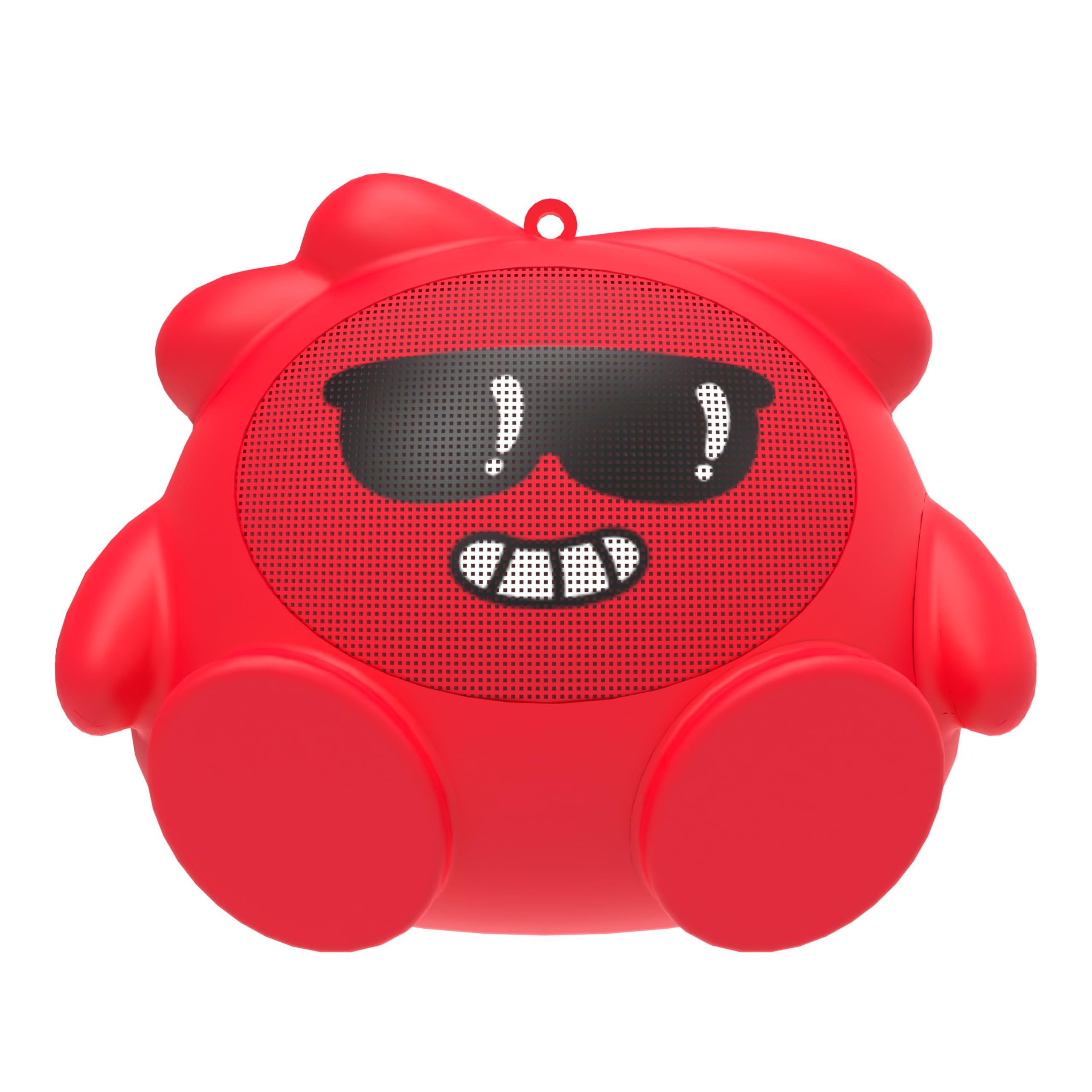 Booma Drop 5W Wireless Bluetooth Speaker for Kids, 8.5H Playtime, Bluetooth v5. 4, 80dB, Portable and Lightweight Speakers, Hi-Res Audio, TF Card Slot, Type C Charging (WLSP001 -Red)-image-16