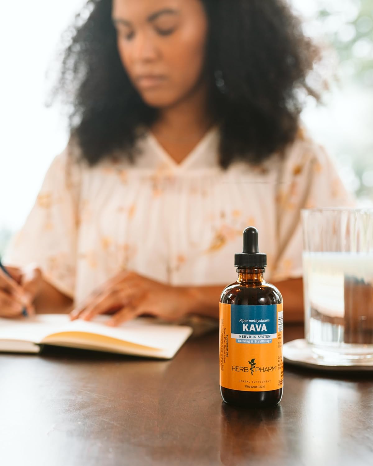 Organic Kava Root Liquid Extract for Stress Support & Relaxation: Vegan Kava Extract, Non-GMO Kava Kava Tincture for Calm & Relaxed Mood, Gluten-Free, 4 Oz | Up to 3 Months Supply - Image 4