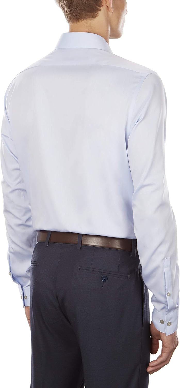 Calvin Klein Mens Dress Shirt Customize Your Own Shirt Solid - Image 2