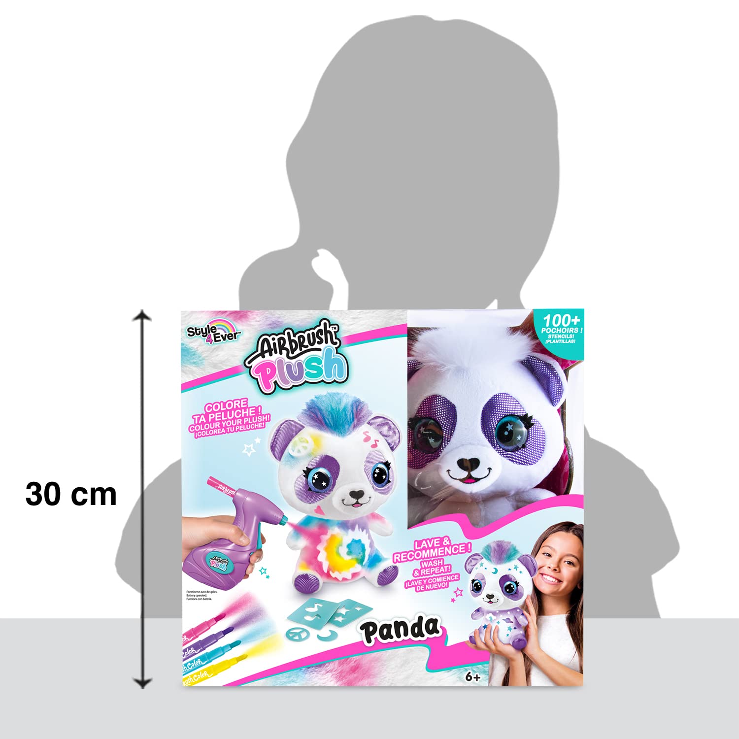 Canal Toys Panda Zestaw do Zabawy, Wielokolorowy, Od 6 Lat