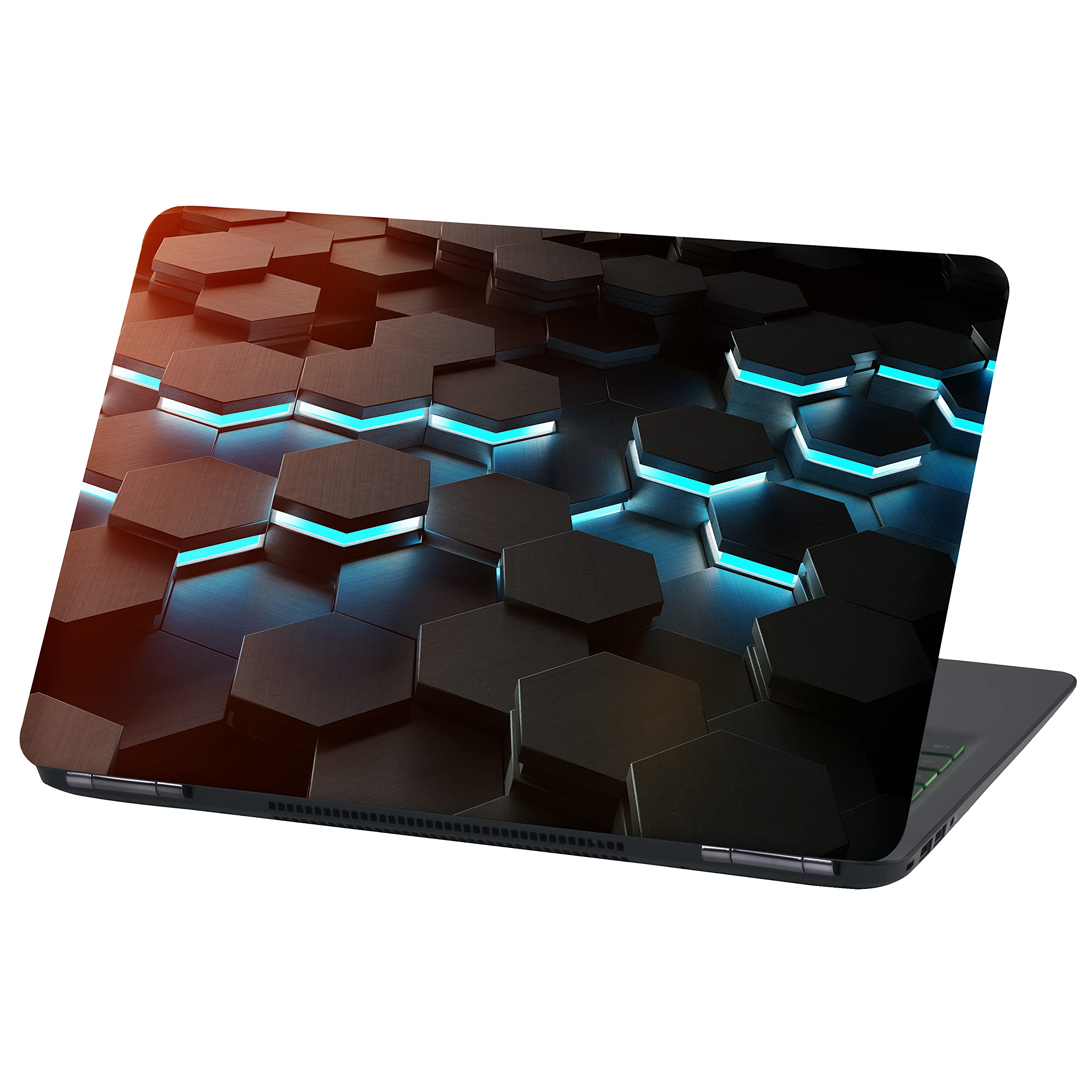 Produktbild von Laptop Folie Sticker – Für 13-17 Zoll Notebooks, Vinyl-Skin, Design Broken Steel, Aus Deutschland