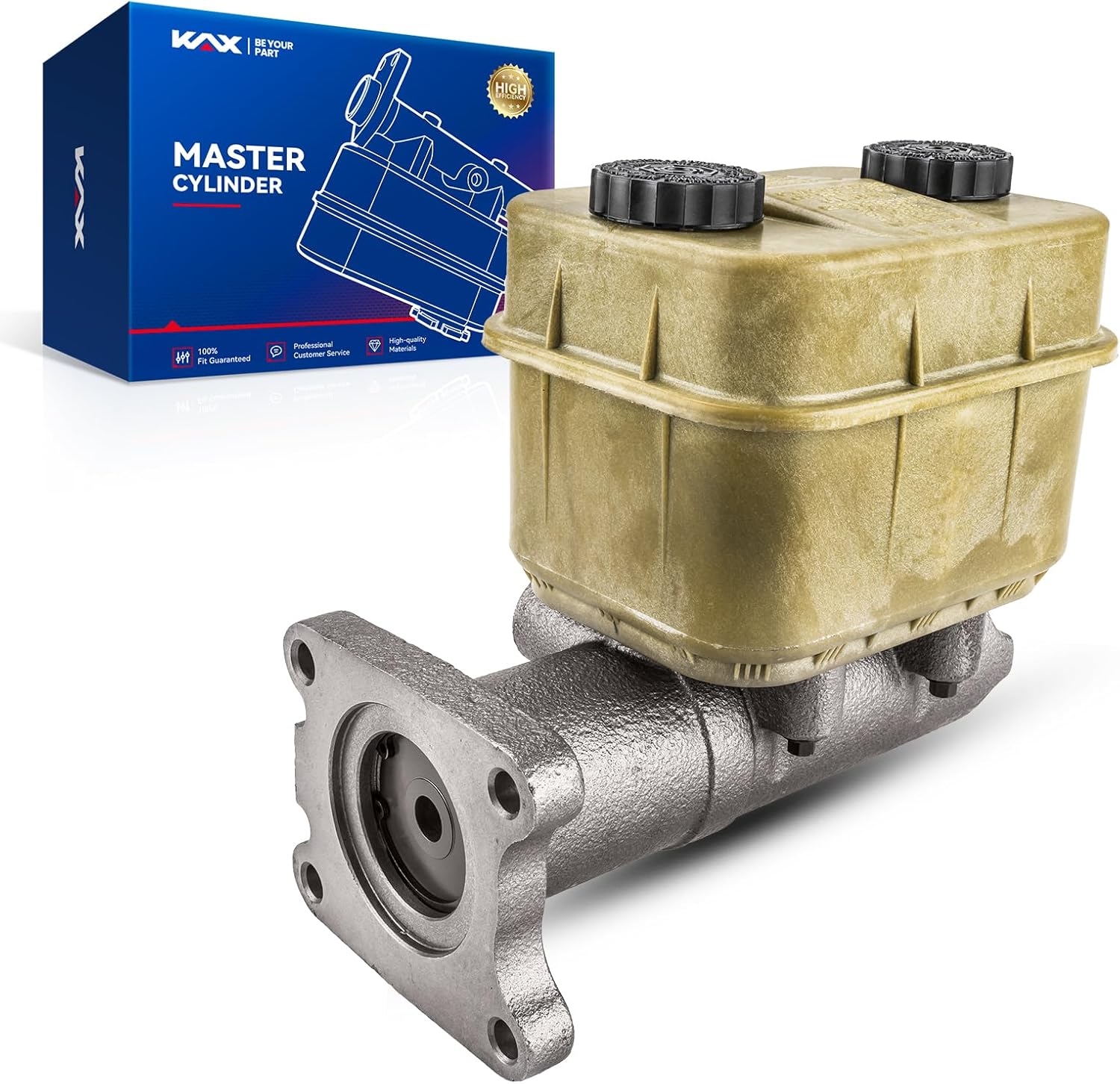 KAX M630276 Brake Master Cylinder Replacement for Ford F-750 2000-2009, Ford F-650 2000-2009, Ford F-700 1990-1998, Ford F-800 1993-1998, Ford F-600 1990-1994