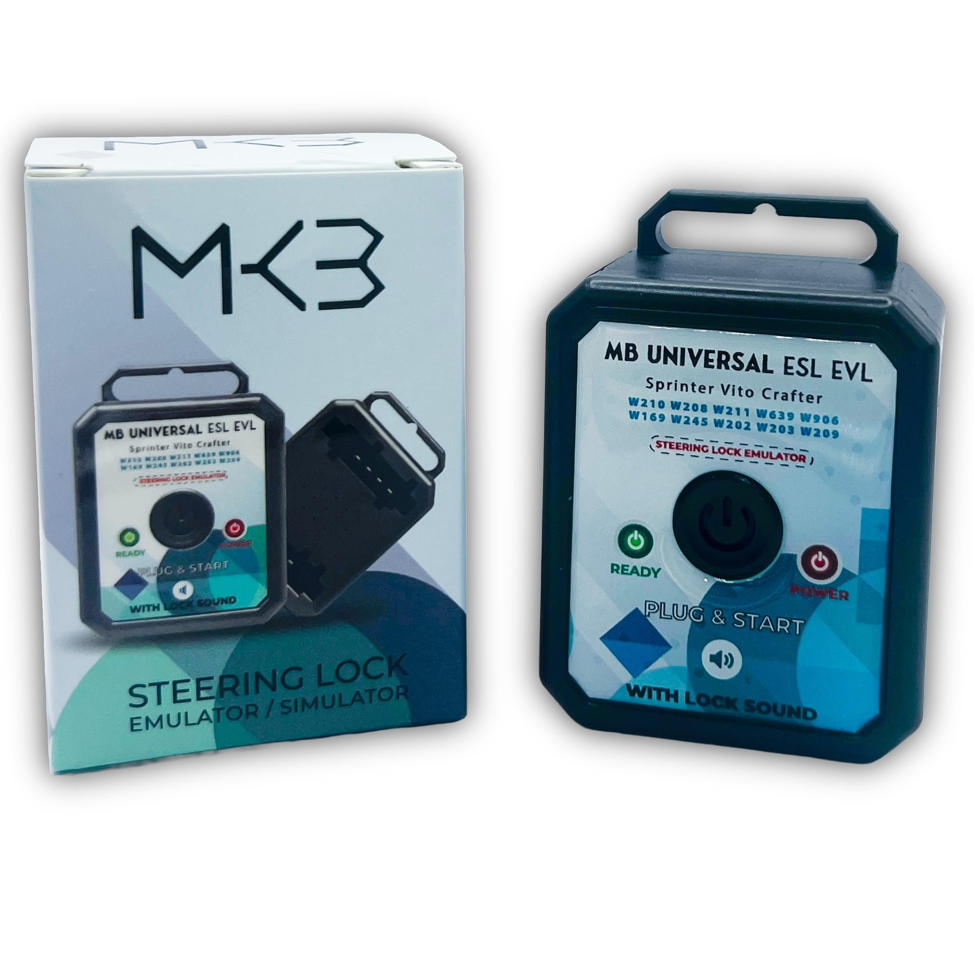 MK3 Steering Lock Emulator - ESL ELV for Sprinter Vito Crafter - W169 W245 W202 W203 W208 W209 W210 W211 W639 W906, Plug and Play, No Programming Required