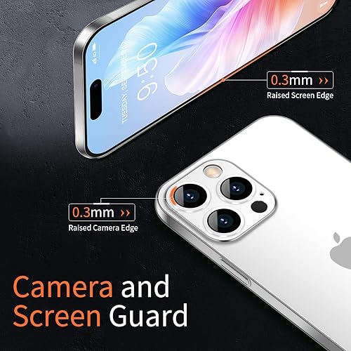 Miniatura 4 de Dataroad - Funda delgada para iPhone 15 Pro Max, 0.008 in, papel fino, ligera, acabado mate, protección trasera de polipropileno antihuellas