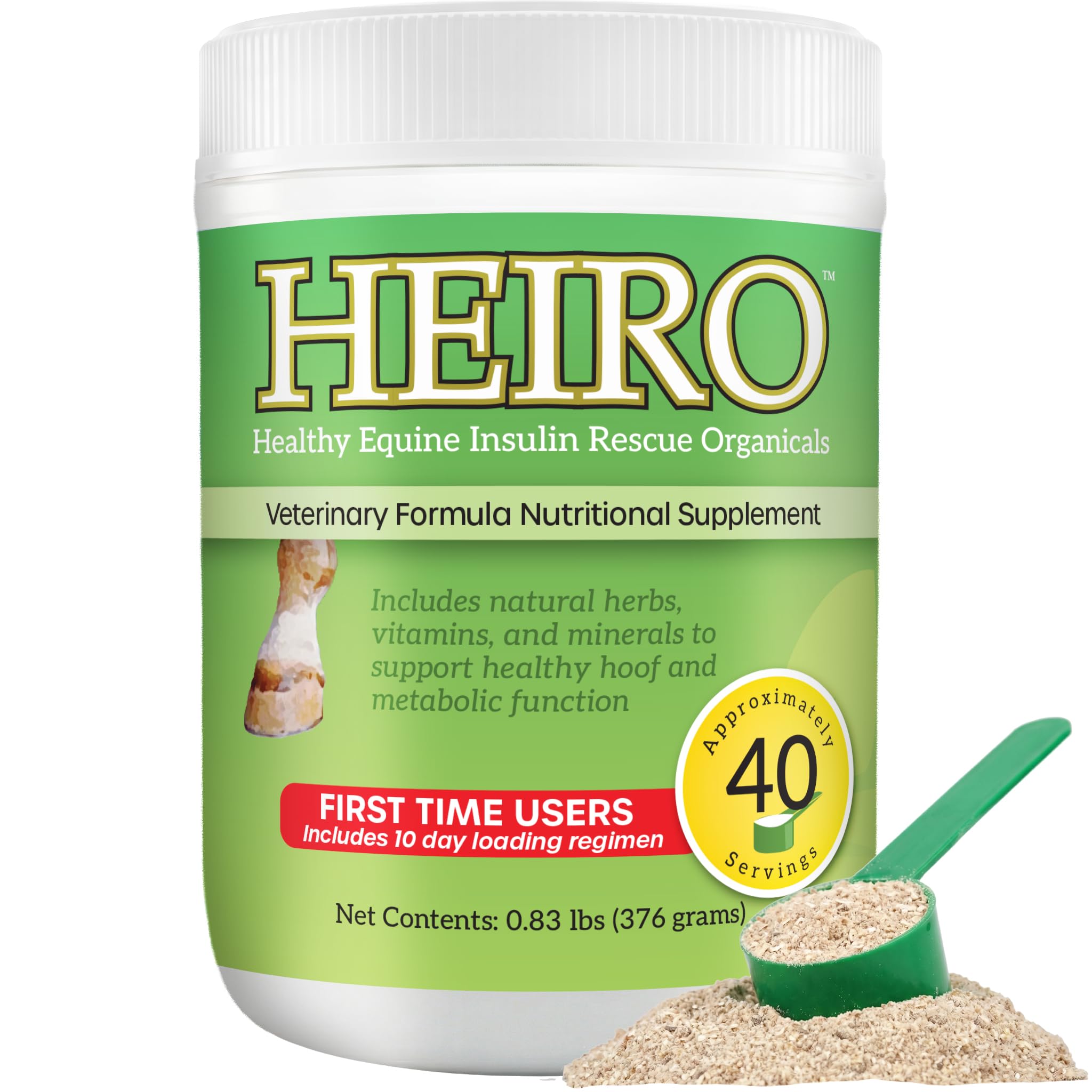 HEIRO Healthy Equine Insulin Rescue Nutritional Supplement