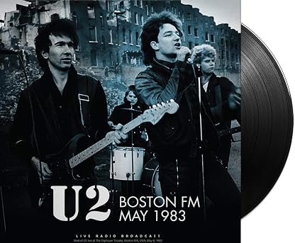 Boston FM May 1983 por U2, capa do álbum
