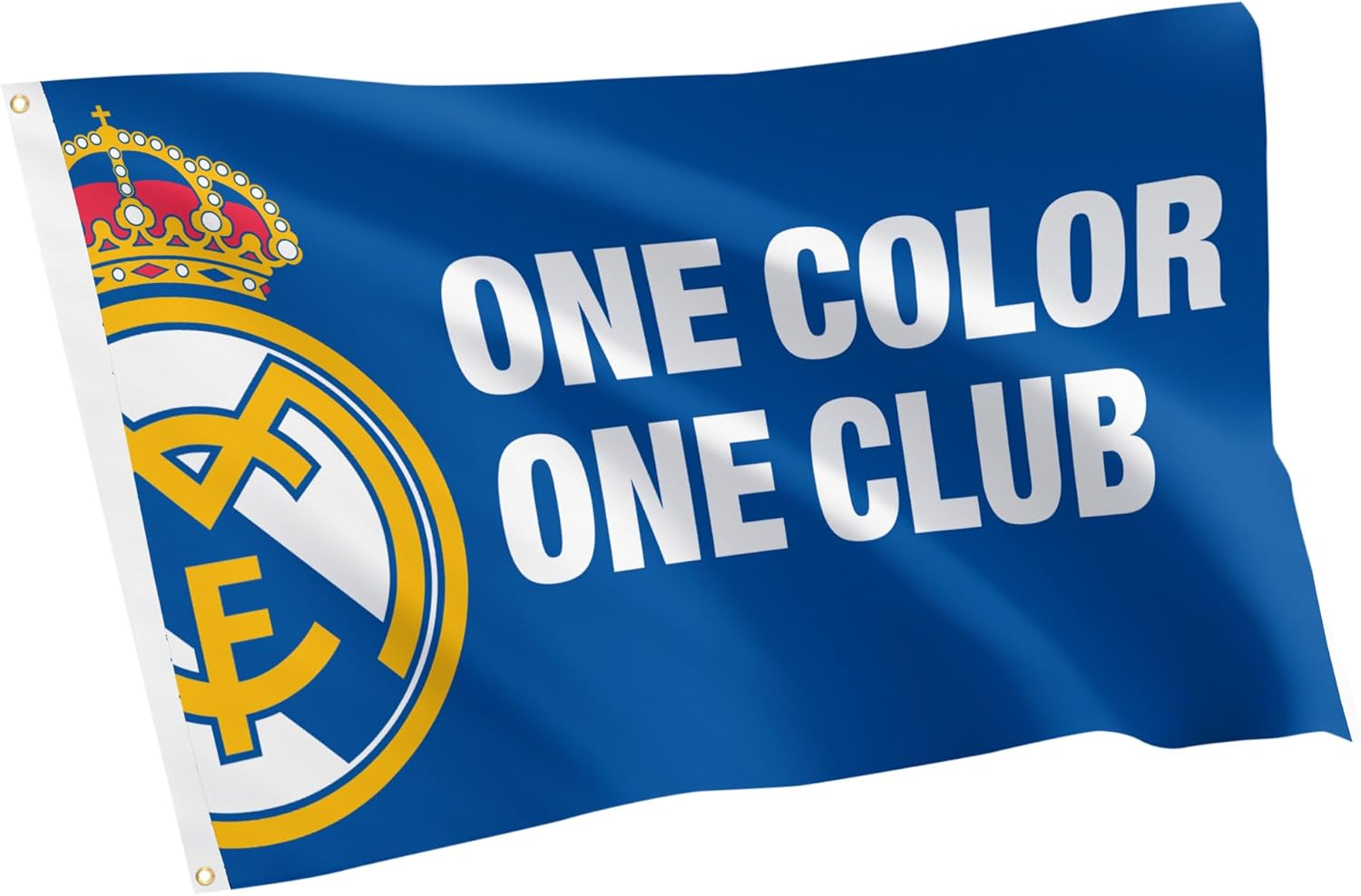 Desert Cactus Real Madrid CF Flag Los Blancos Madridistas Soccer 100% Polyester Indoor Outdoor 3x5 Feet Team Flags (Flag H)