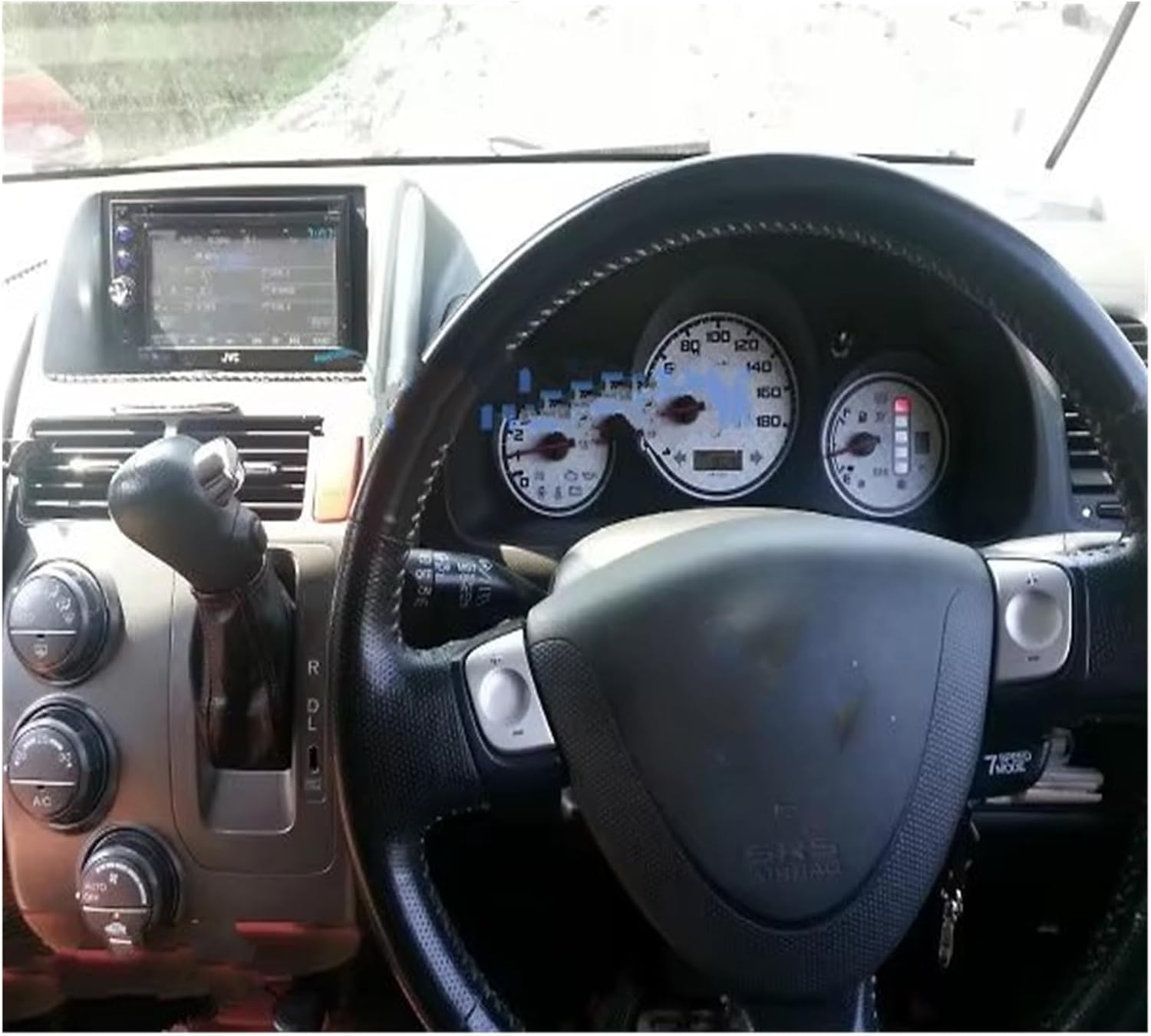 Car Radio Fascia 9 Inch for Mobilio for Spike 2002-2008 Car Fascia Radio Panel Audio Dash Kit Install Facia Console Bezel Adapter Plate