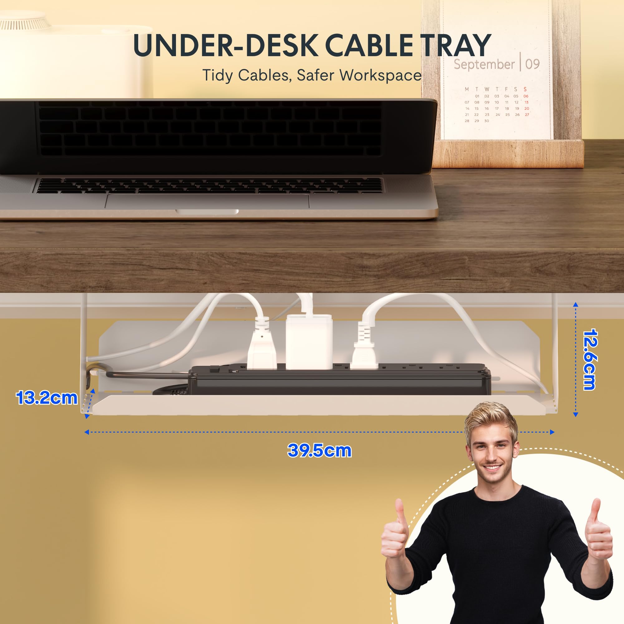FLEXISPOT Escritorio Elevable Eléctrico con Tablero Acabado de Roble Hecho en UE,140×80cm,Altura Ajustable 71-120cm,Capacidad 80 kg,para Oficina,Trabajo Remoto,Hogar y Empresa,Roble Café + Negro
