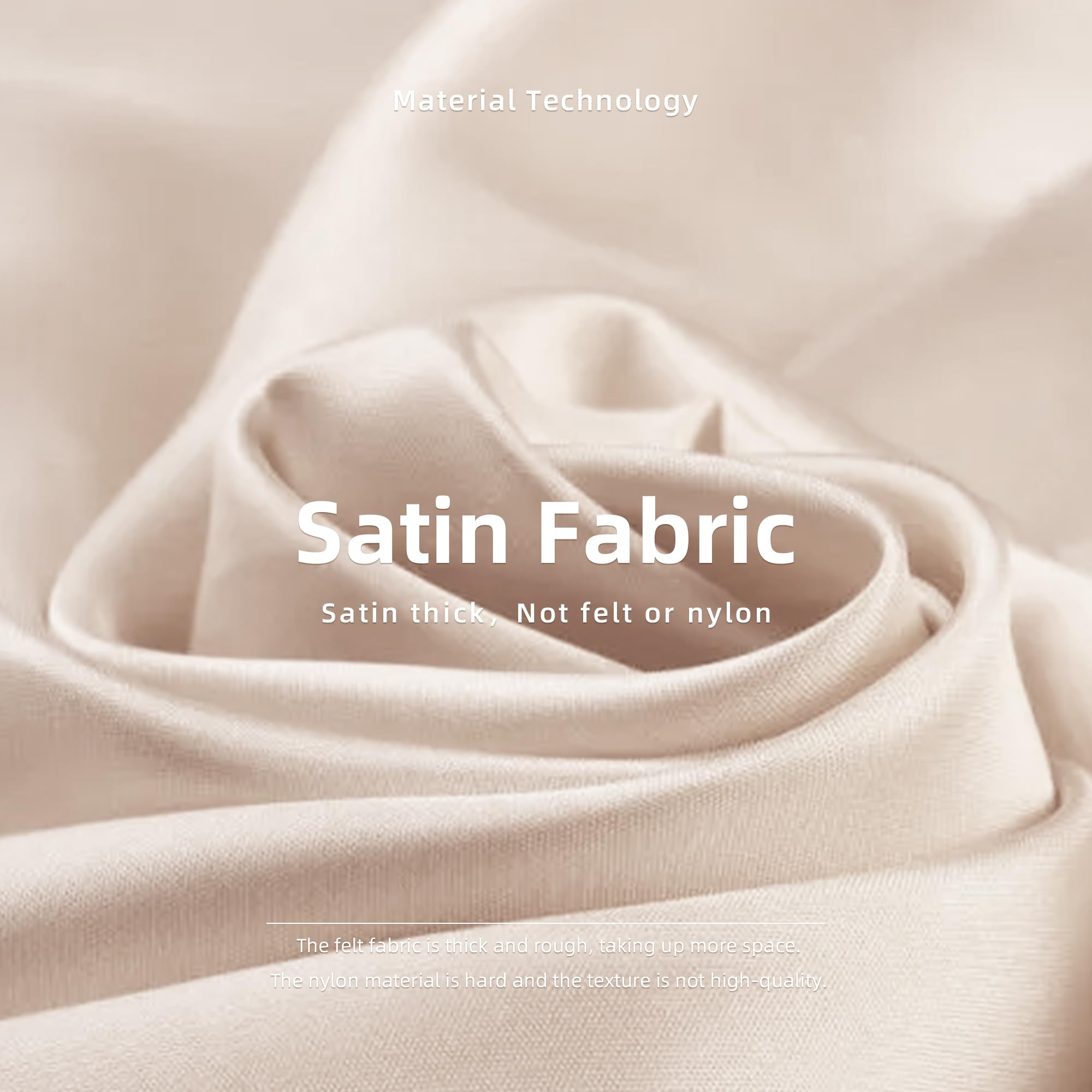 DGAZ Silk Purse Organizer Insert For Loewe Puzzle Bags,Silky Smooth Bag Organizer?Luxury Handbag & Tote Shaper(Craie,Small)