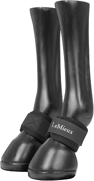 LeMieux Neoprene Pastern Wraps - Black