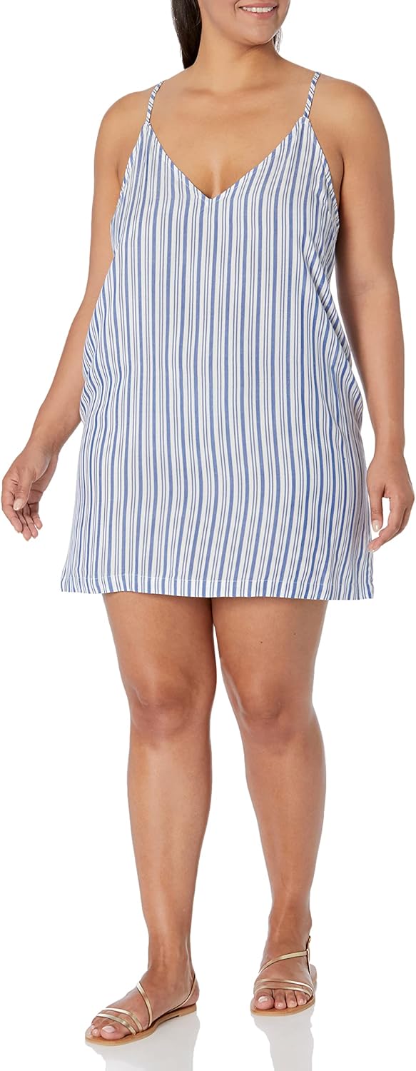 RVCA Women's Jade Woven Spaghetti Strap Dress