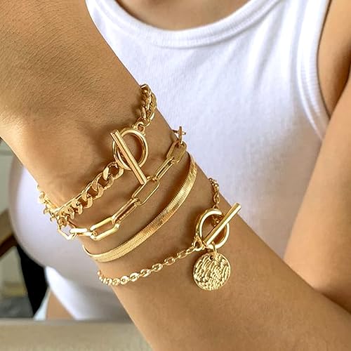 Miniatura 5 de Pandahall - Juego de 50 cierres de palanca de acero inoxidable, cierre de barra en T dorada para collares, pulseras, joyería