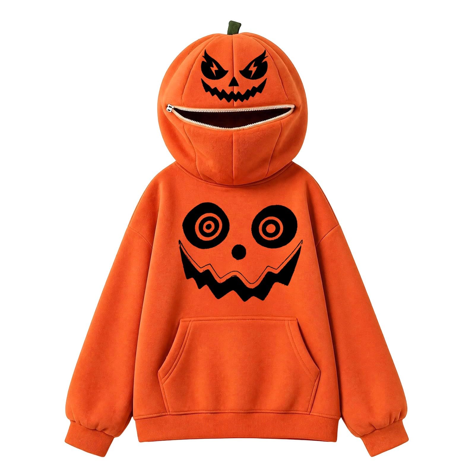Felpa con cappuccio con stampa a maniche lunghe, stile per l'inverno, comoda per il tempo libero, con motivo decorativo, maglione caldo per occasioni cosplay, abbigliamento quotidiano, top elegante e