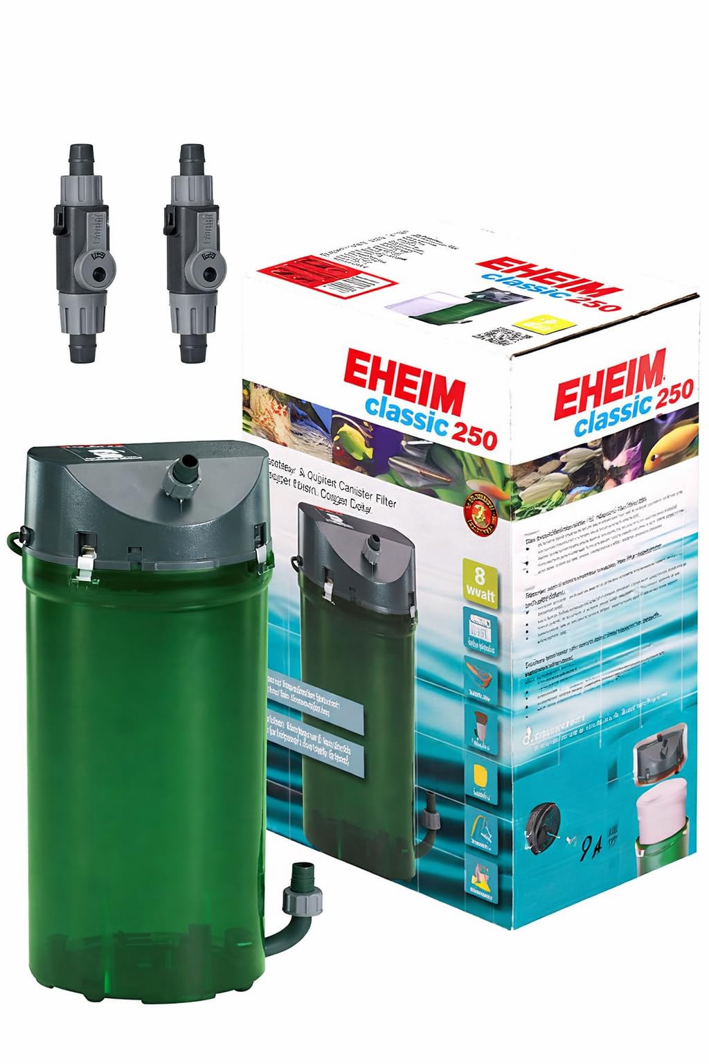 Eheim 7006316 External Filter 2213 Classic 250 Without Filter Mass
