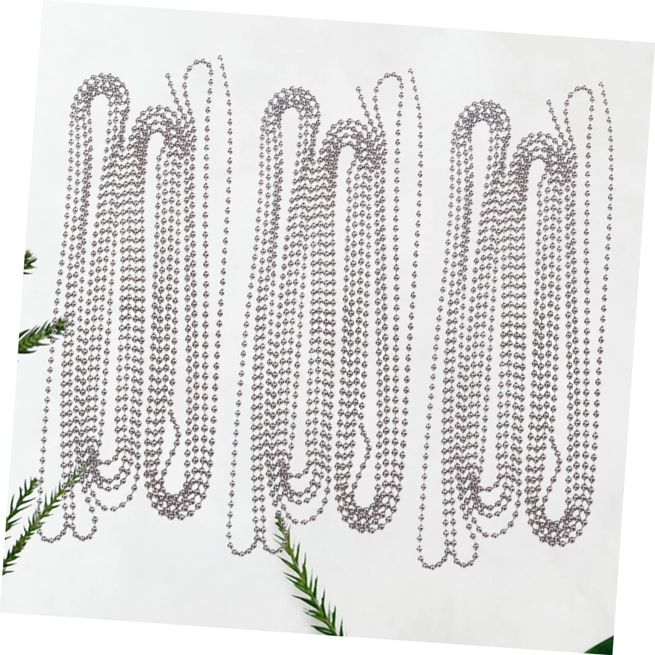 IWOWHERO 3set Stainless Steel Ball Chain Connectors Matching Connectors for DIY Keychains Jewelry