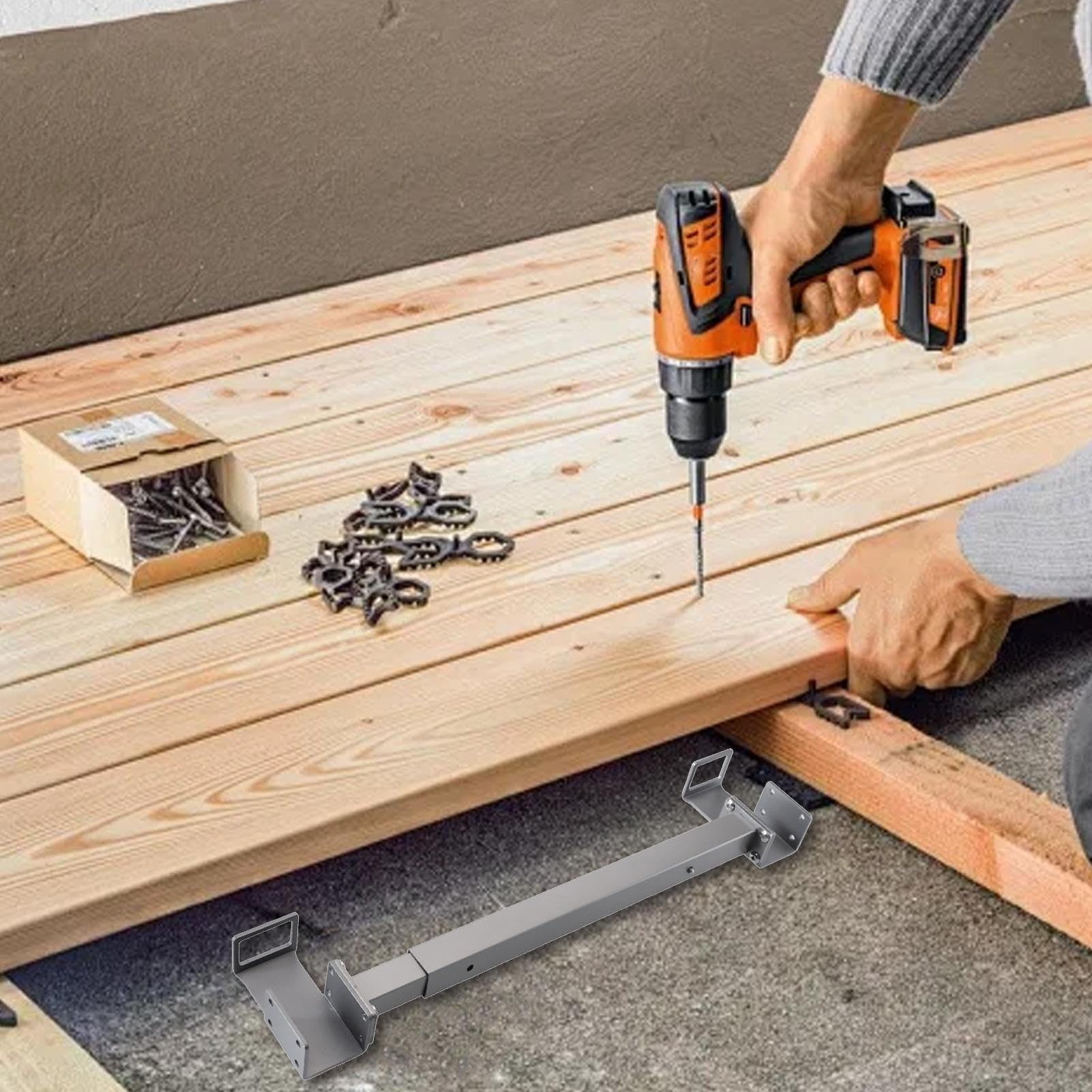 Outil De Traçage Des Montants Espaceur En Acier Inoxydable Pour Mesure | Outils De Charpente Pour Travail Du Bois Pour Mur Toit Plancher Échelle Maison Projets Bricolage Col