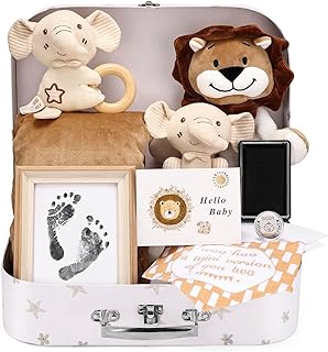 Lictin Baby Shower Gifts, Newborn Baby Gifts Basket, Unisex 