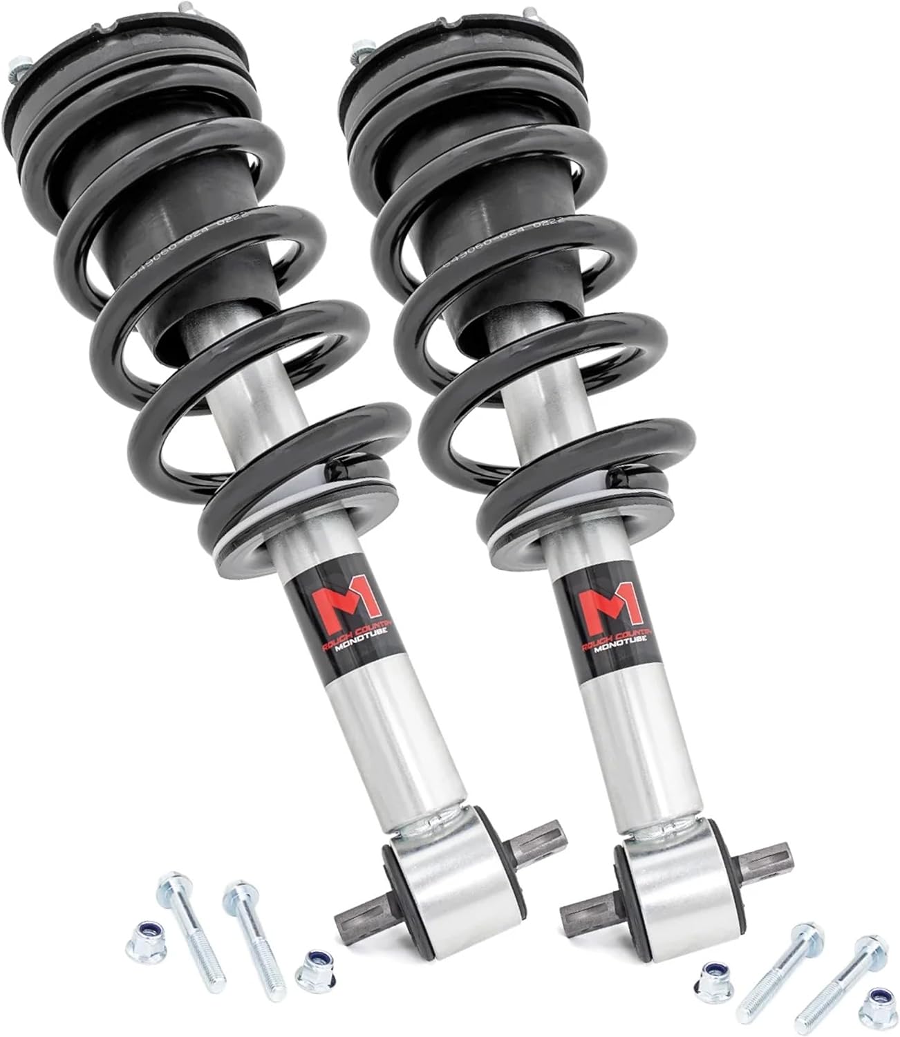 Amazon.com: Rough Country M1 Adjustable Lowering Struts for Chevy ...