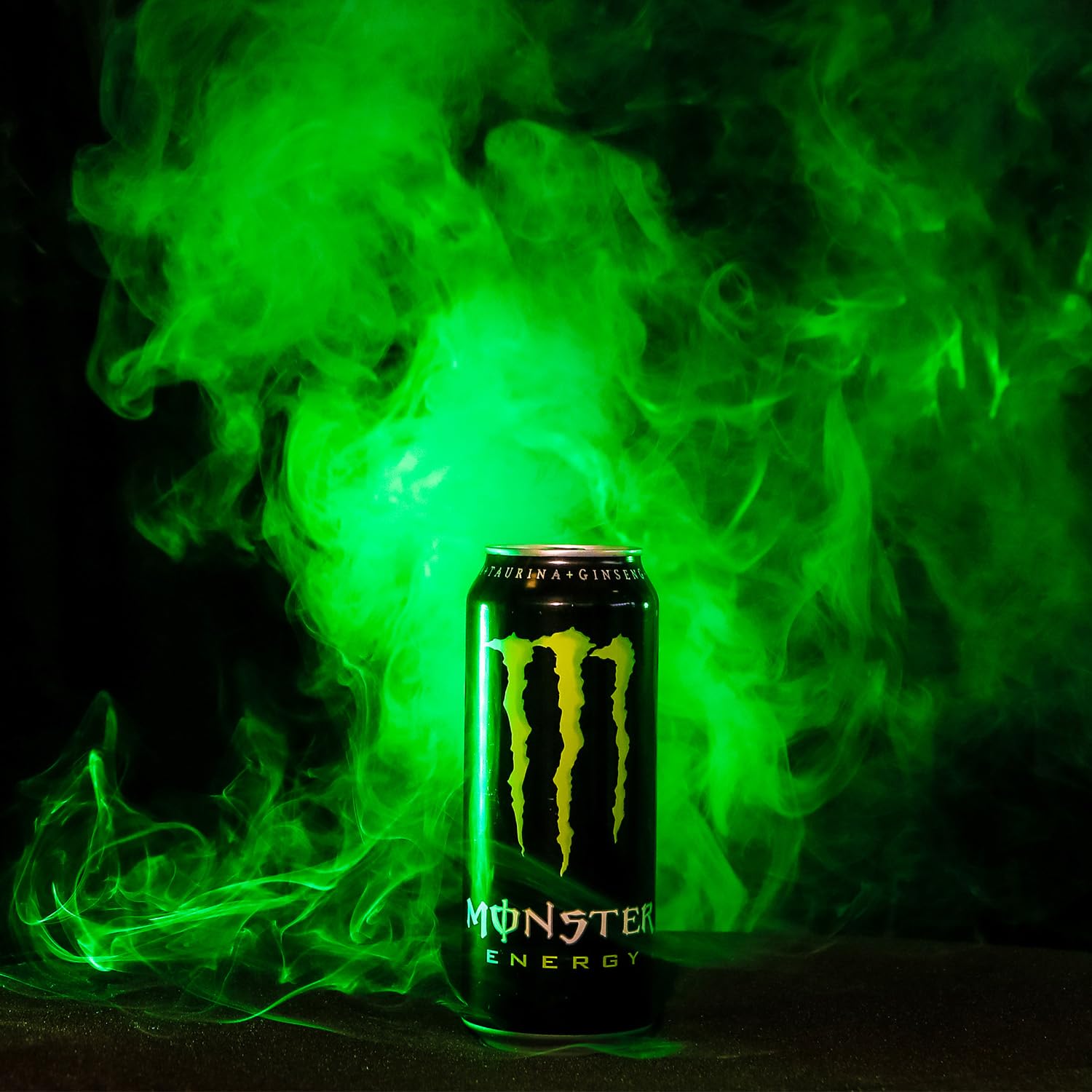 Monster Energy Drink Lot de 24 canettes de 500 ml avec ginseng, taurine, caféine et vitamines groupe B, boisson énergétique au goût original et frais