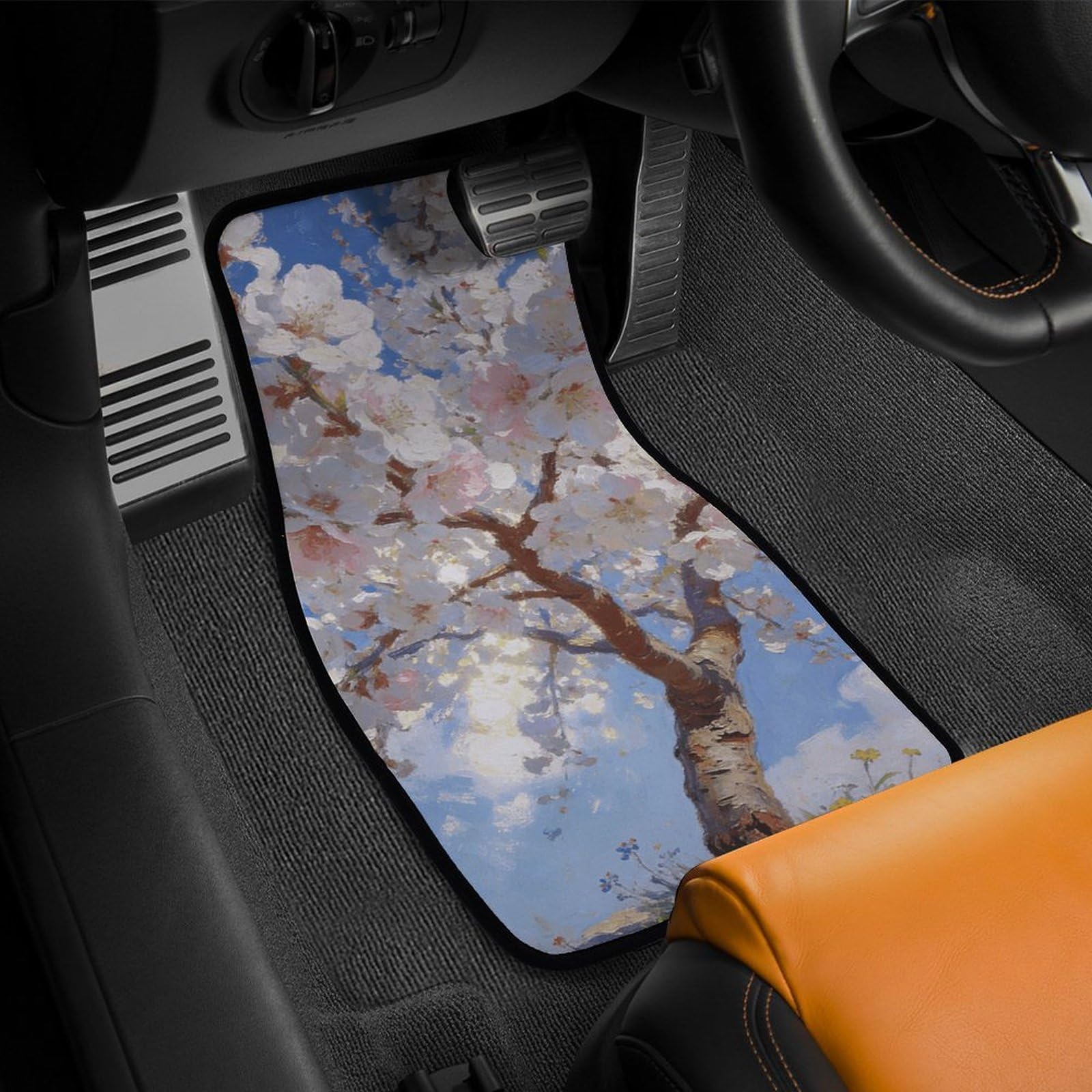 4 tappetini per auto, resistenti, antiscivolo, facili da pulire, adatti per la maggior parte delle auto, per tutte le stagioni, universali, adatti per SUV, berline e camion