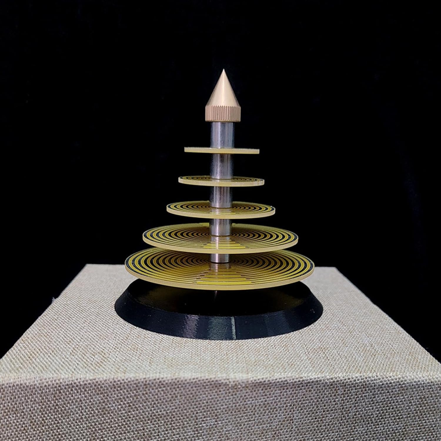 MWO Multi-Wave Oscillator, Tesla Polarizing Disk, 5-Layer Design, Crystal Charging & EMF Harmonizer, Energy Field Generator for Home & Meditation