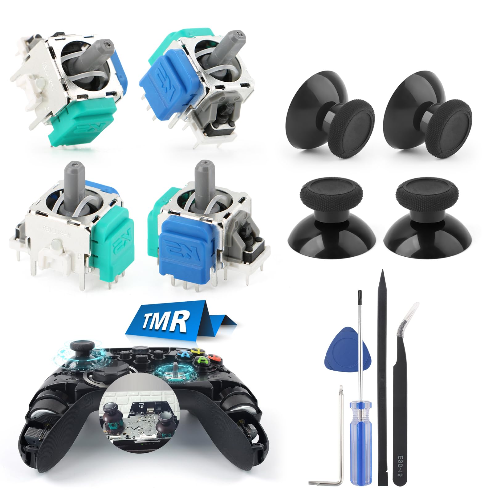 Amazon.com: 4Pack Joysticks for Xbox One S/X TMR Electromagnetic Amazon.com: 4Pack Joysticks for Xbox One S/X TMR Electromagnetic