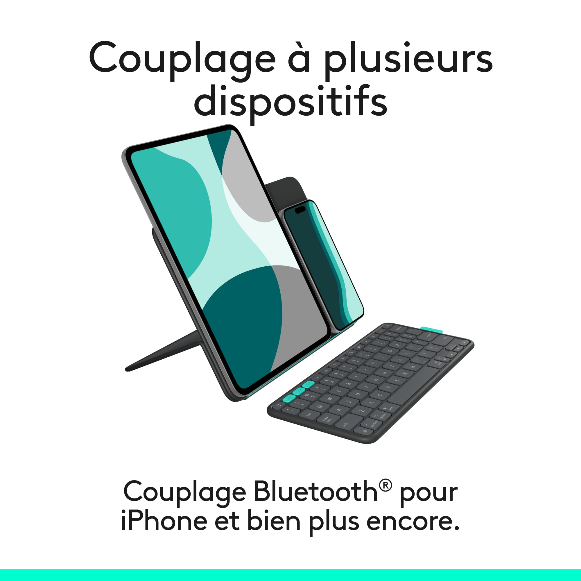 Logitech Flip Folio étui clavier pour iPad Pro 11 pouces (M4)