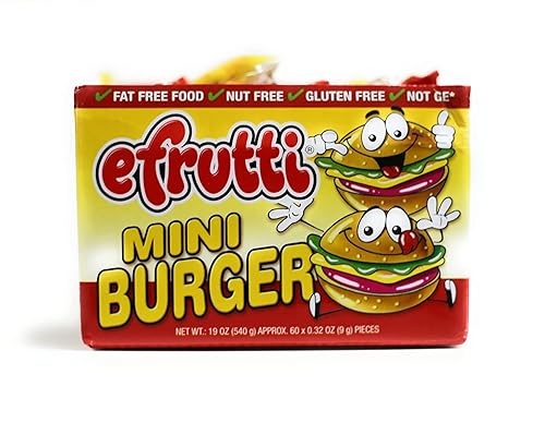 Miniatura 3 de LookOn - Caja expositora con forma de hamburguesa eFrutti (60 piezas)