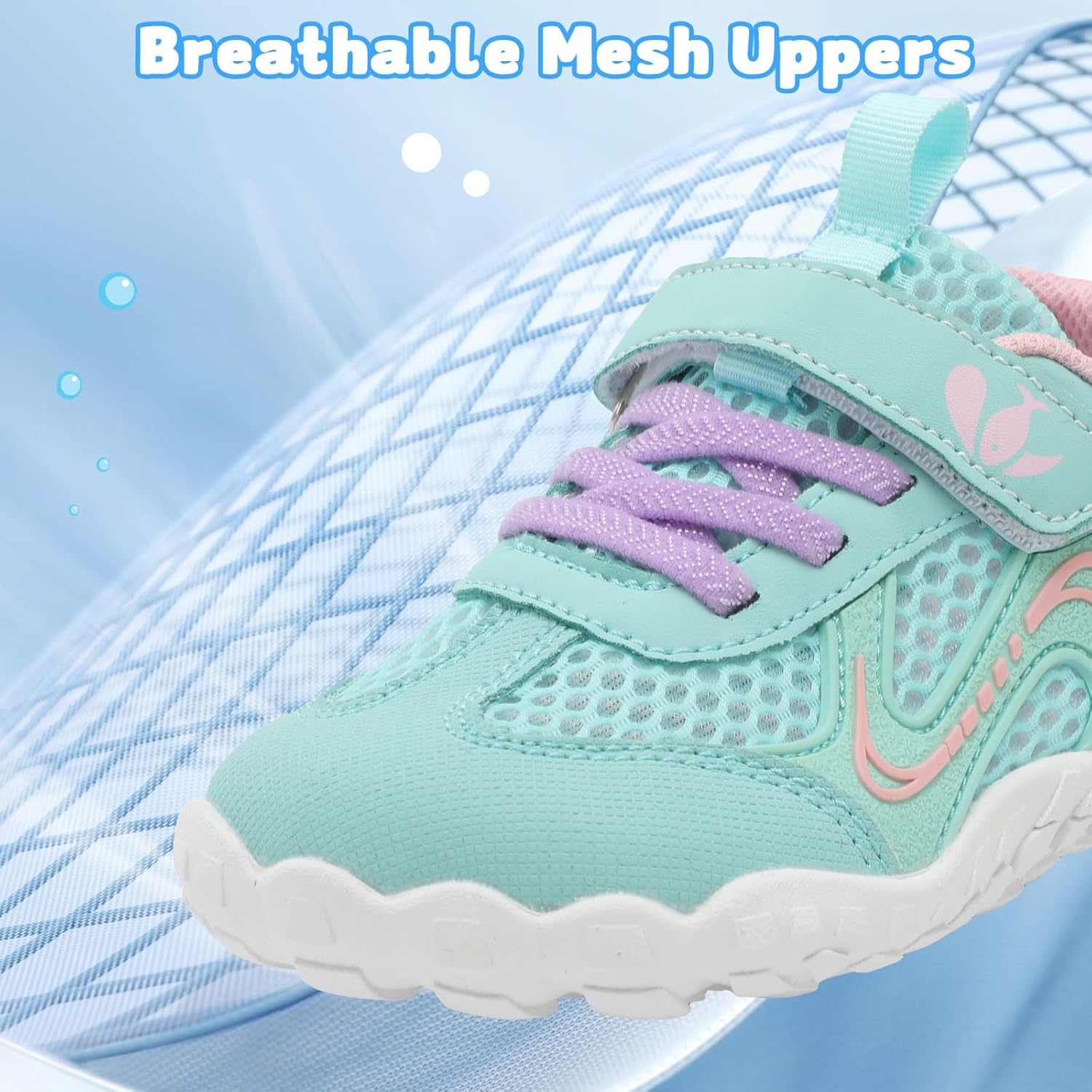 FEETCITY Wide Kids Barefoot Shoes Boys Girls Anti-Slip Kids Sport Sneakers Hiking Shoes Breathable Tennis Sneakers for Little Big Kid - Image 5