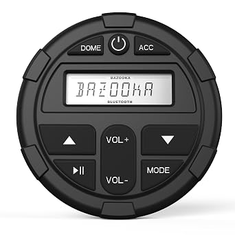 Bazooka BPB-DBC-G2 Wireless Dashboard Controller for G2 Party Bar | Wireless dashboard controller for G2 Party Bar play, volume, and track control in-vehicle