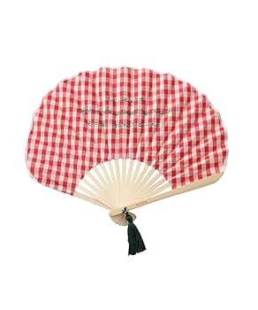 紅子さま専用 飾り京扇子 サテン扇子 桜金閣に舞妓 青紫 29cm Z403 - itotsune