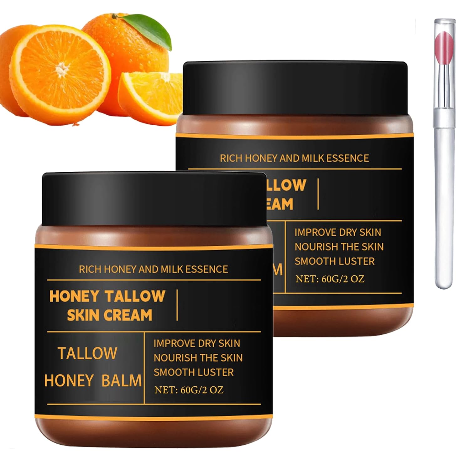 Marroomi Tallow Honey Balm, Organic Grass-Fed Beef Tallow Balm With Raw Honey, Beef Tallow for Skin - Natural Formula for Dry & Sensitive Skin (2)