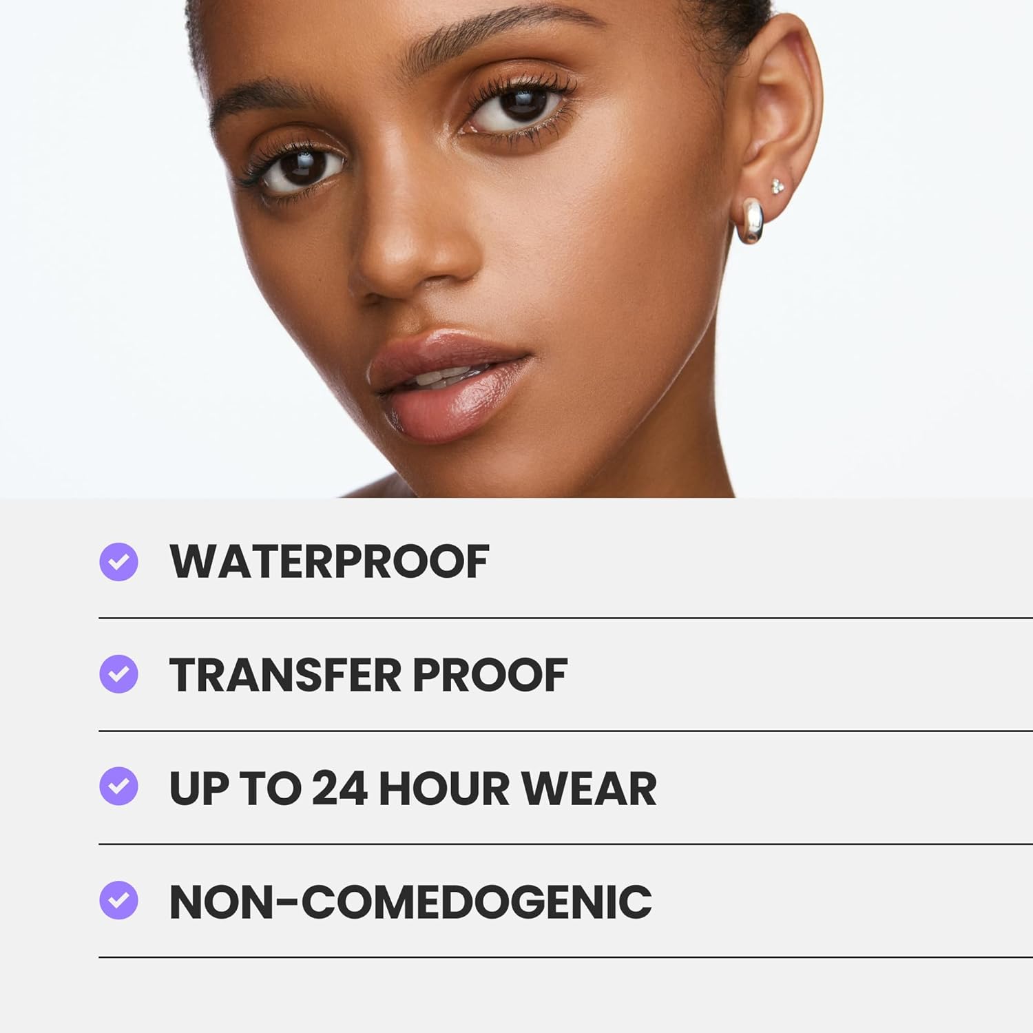 Wonderskin Hyper Bond All-Day Stay Serum Foundation – Waterproof, Transfer-Proof, 24HR Longwear Face Makeup with Niacinamide & Hyaluronic Acid – Lightweight, Natural Finish (Spirit) - Image 7
