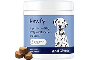 Pawfy Anal Gland Relief Chews: The Ultimate Solution for Your Dog's Anal Gland Issues