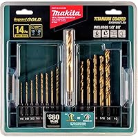 Vista 3 de Makita B-65399 Impact Gold - Juego de brocas de titanio (14 piezas)