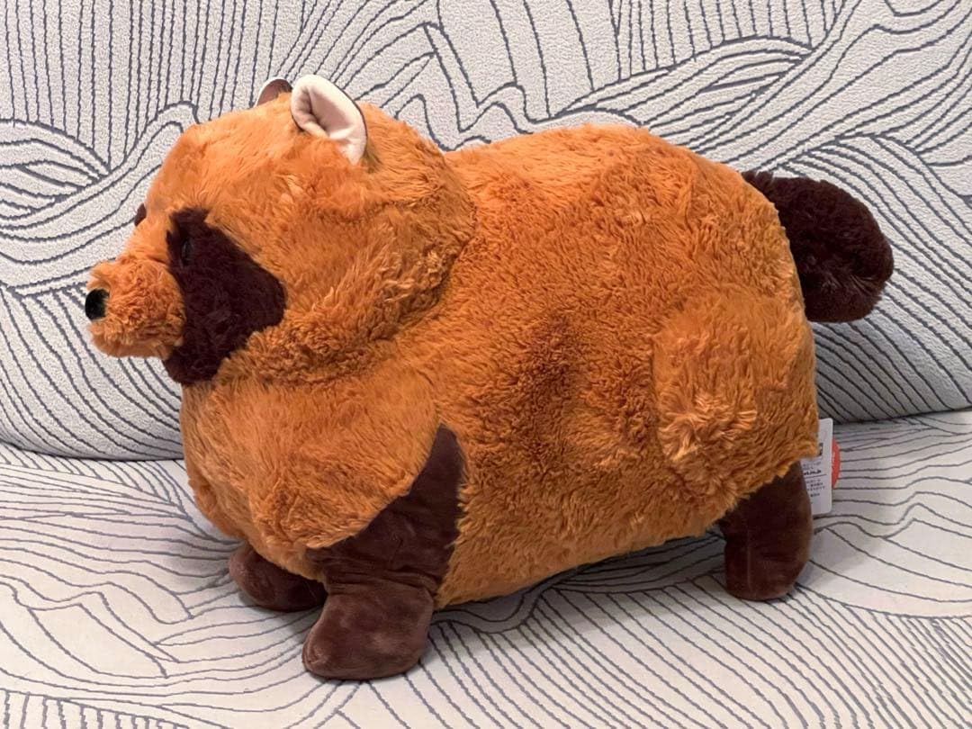 Amazon.co.jp: たぬぽんぽん ウルトラBIG ぬいぐるみ 44㎝ : おもちゃ