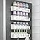 MGY 4Pack Clear Magnetic Baby Bottle Organizer for Refrigerator, Space-Saving Storage Container for Baby Bottles,Bottle 