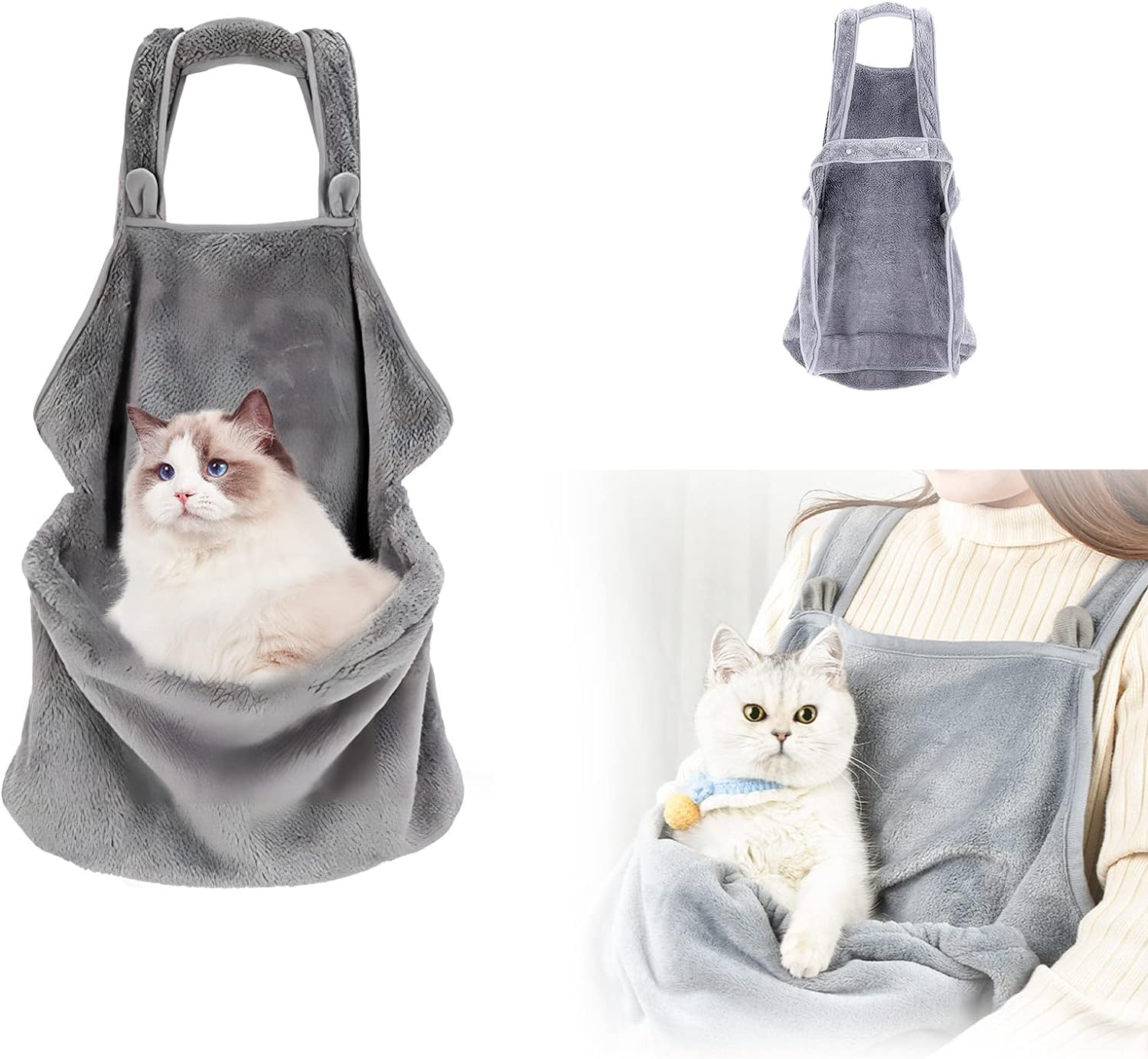 YHK Cat Pet Carrier Backpack Large Travel Space Carrier Bag Easy Access for Pets Breathable & Soft Backpacks Ideal Use for Dog Puppy Outdoor Trip (Cat Holding Apron) (B0CTXGCWT1) Amazon Price History, Amazon Price Tracker