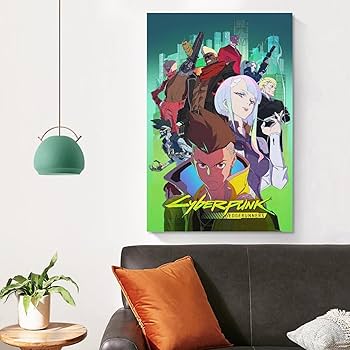 Amazon.co.jp: SHINX アニメポスター サイバーパンク エッジ