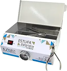 Mega Bell, Estufa esterilizadora para manicure e pedicuri, Exterilix Extreme, Com Inmetro, Bivolt, branca