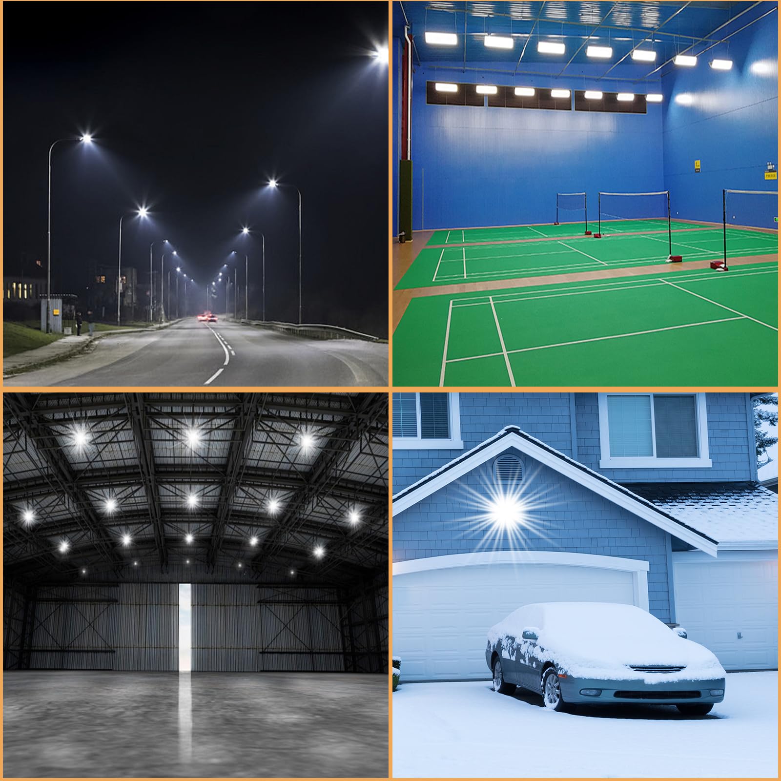 Faro LED 200W ANNIFUNLY 20000LM - Impermeabile IP67, 6500K Bianco Freddo, Per Esterni E Giardino - Foto 3