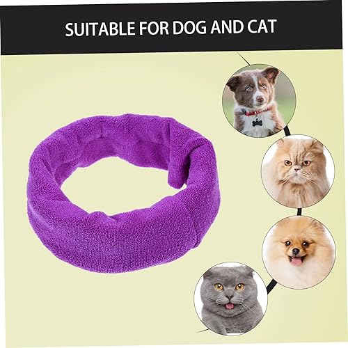 Miniatura 5 de Mipcase Orejeras de aseo para gatos y perros, orejeras portátiles para perros, sudaderas con capucha para perros y gatos, orejeras multifunción para