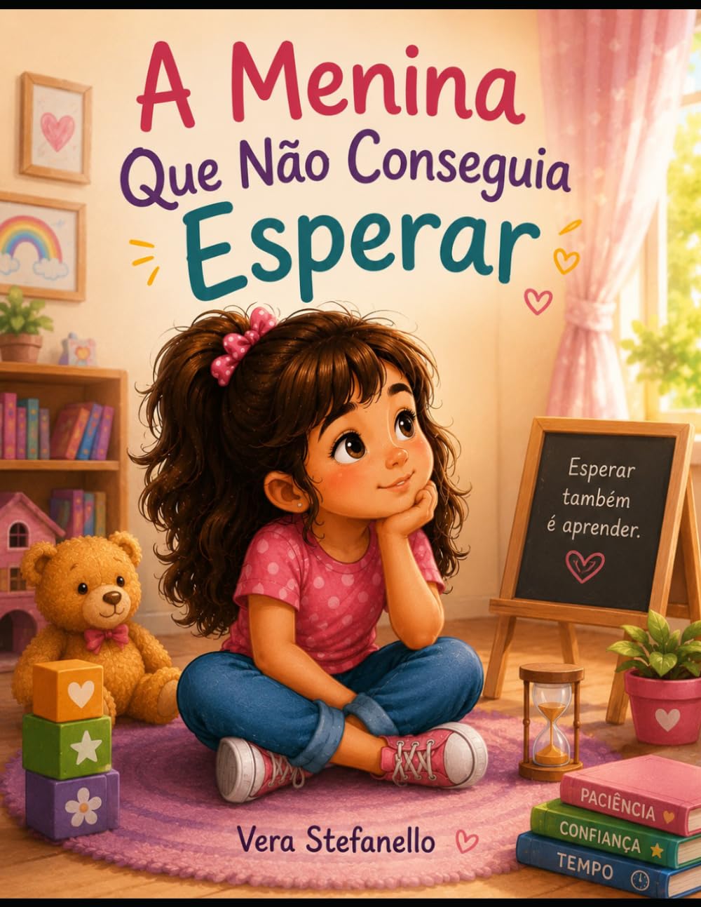 A Menina Que Não Conseguia Esperar: Livro infantil para criança que faz birra (Emoções Difíceis)