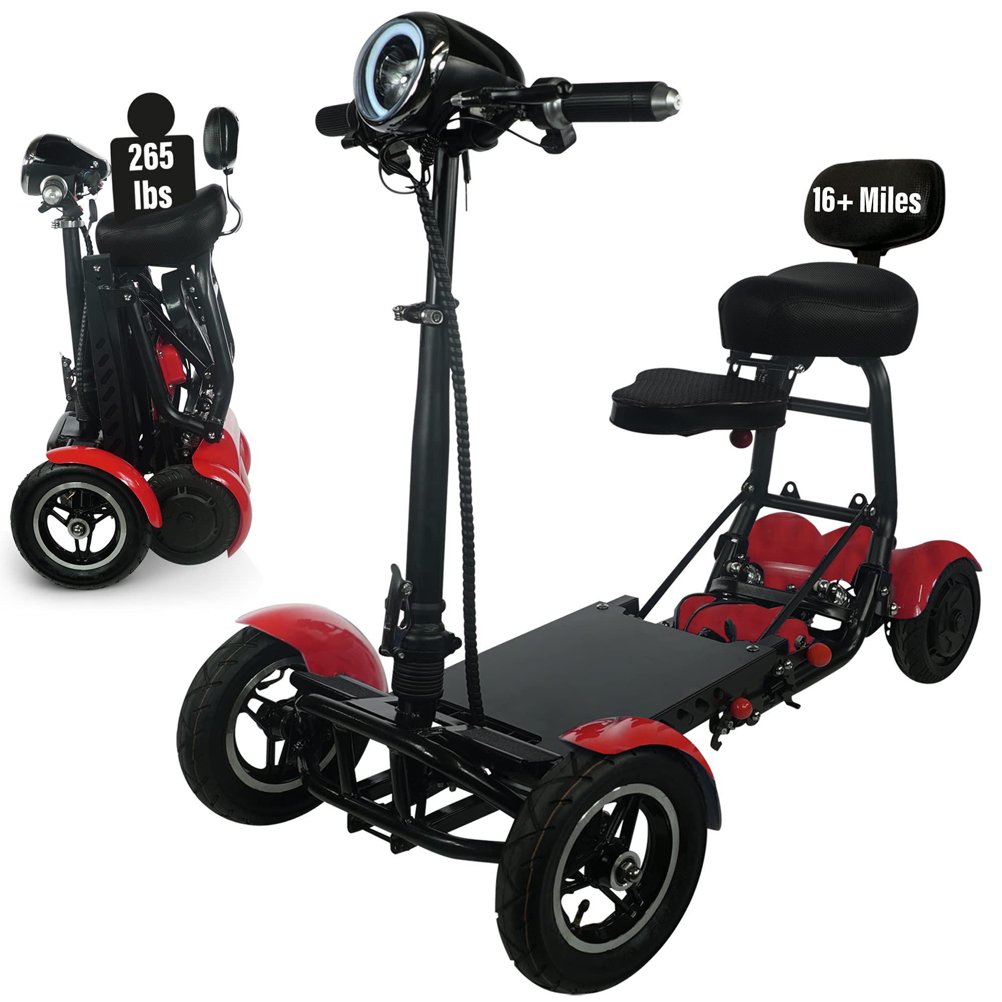 Buy Powered Mobility Scooters for Adults, Folding Electric Scooter with