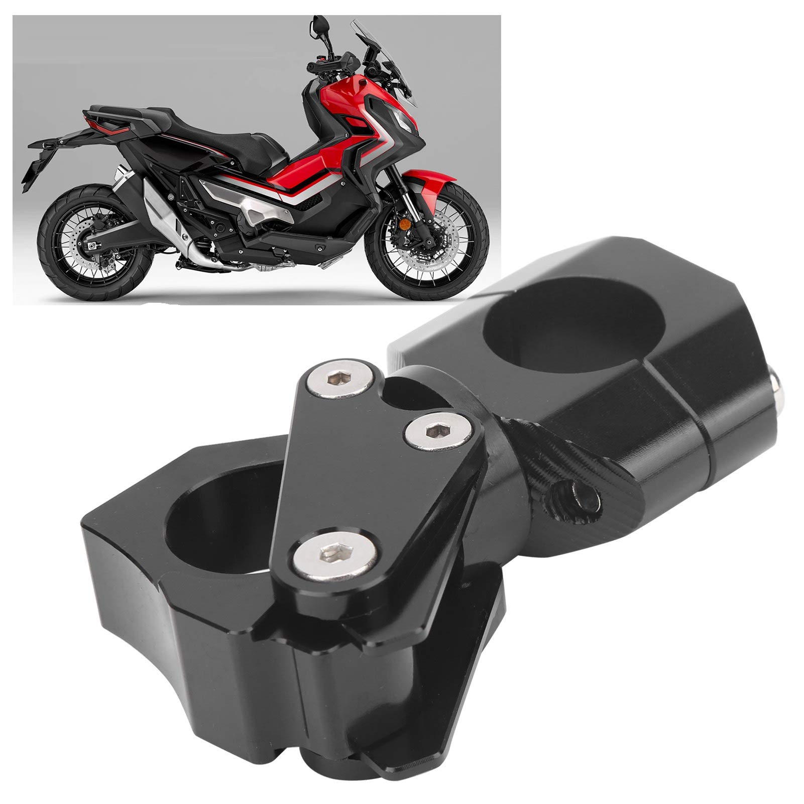 Motorcycle Handlebar Hook,Motorcycle Handlebar Claw Hook Folding Universal Helmet Storage Hanger Holder 22mm(A)