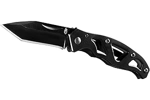 Gear 31-001729N Paraframe Mini Tanto Folding Knife - Small EDC Tactical Pocket Knife